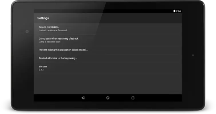 Homer Audiobook Player android App screenshot 1